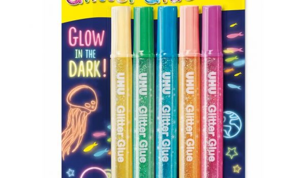 UHU Glitter Glue Glow in the Dark