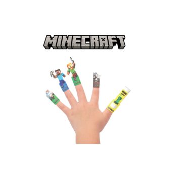 Figurine MINECRAFT pentru degete