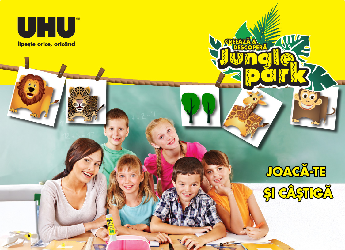 Concurs Creează și descoperă UHU Jungle Park