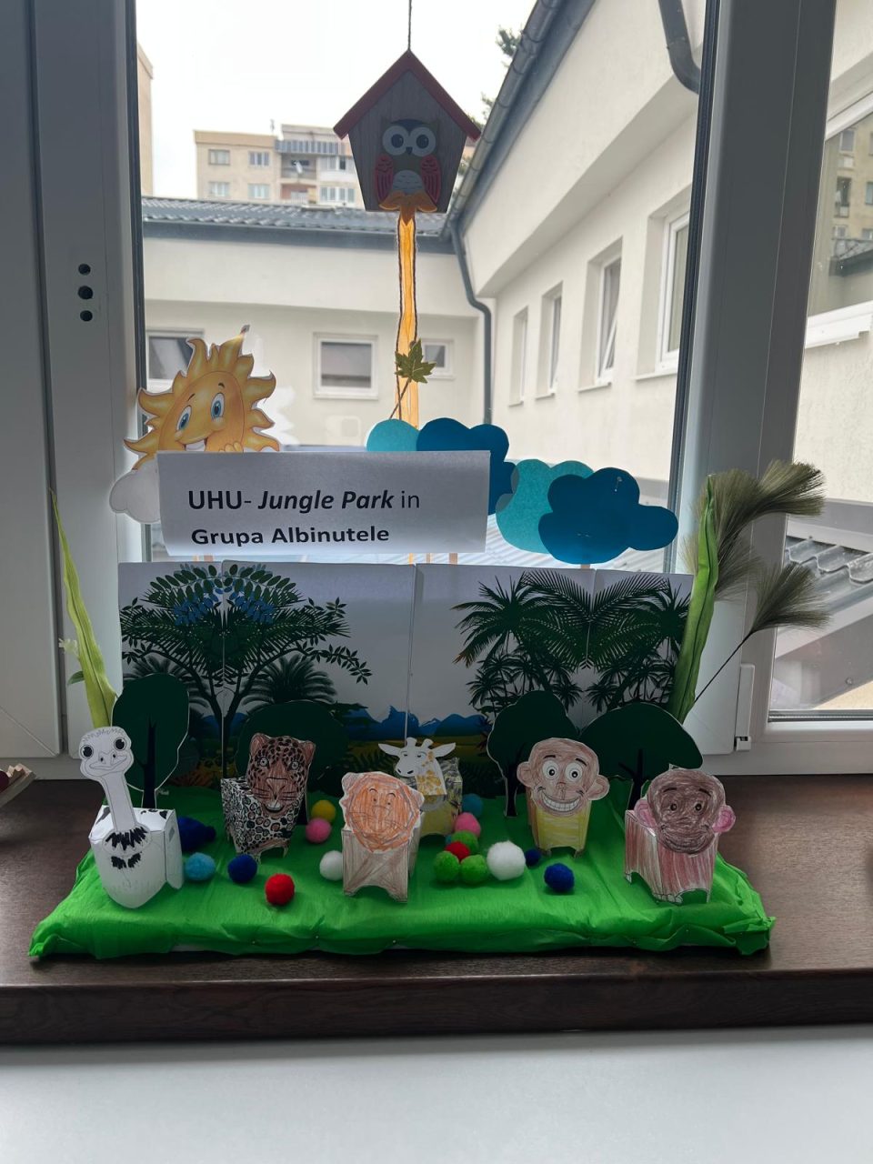 Uhu Jungle Park la grupa Albinuțele