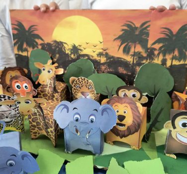 Clasa vesela in jungla