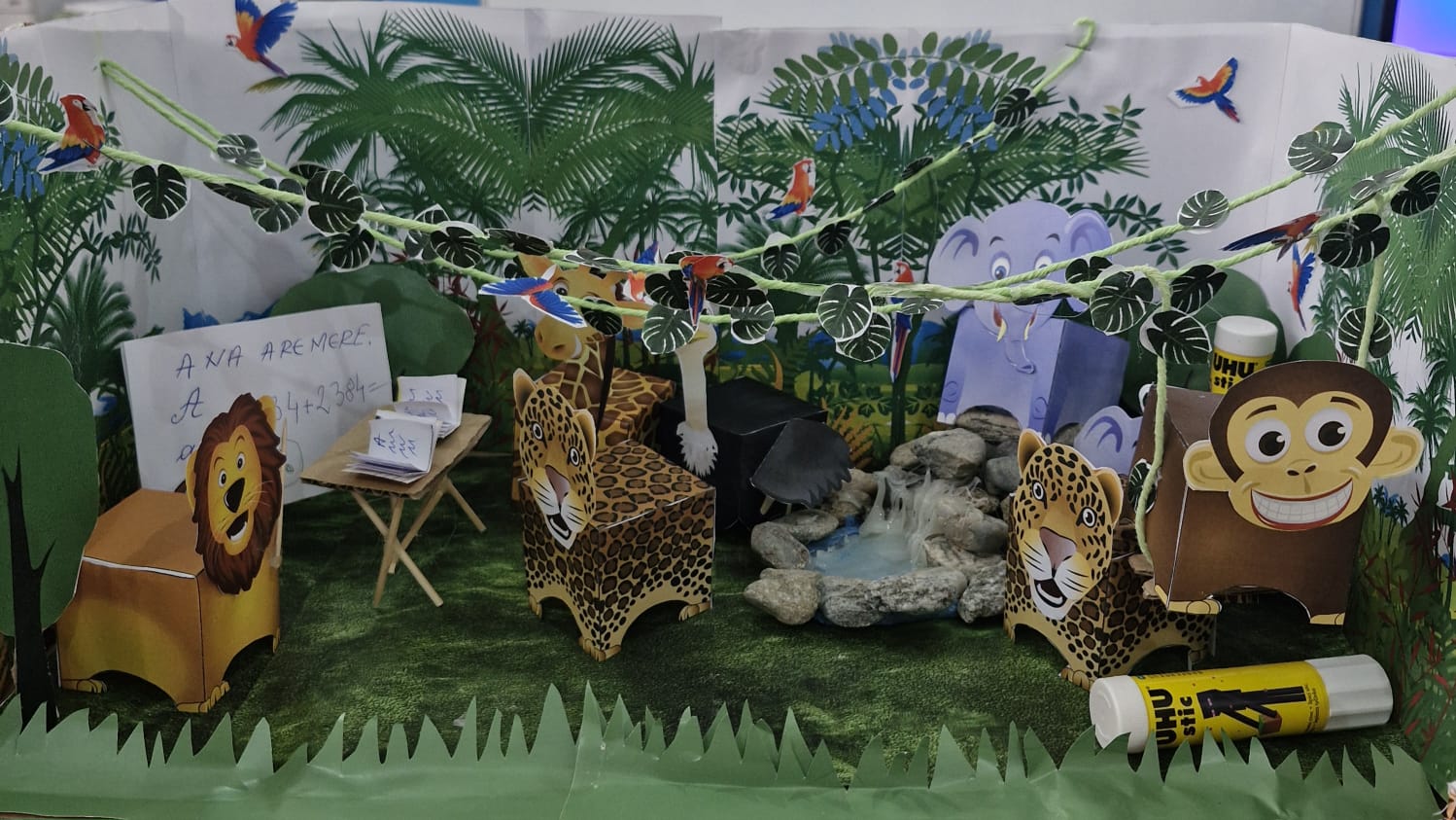 ȘCOALA ANIMĂLUȚELOR DIN JUNGLĂ