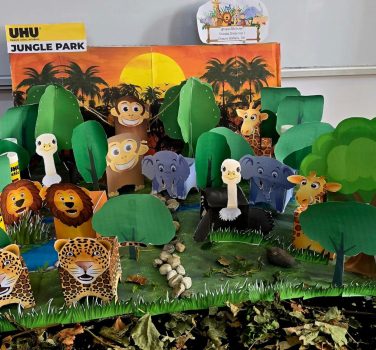 Apus de soare în Jungle Park