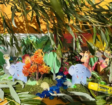 Prietenii Pădurii Tropicale 🤍🦓🐘🦘🦛