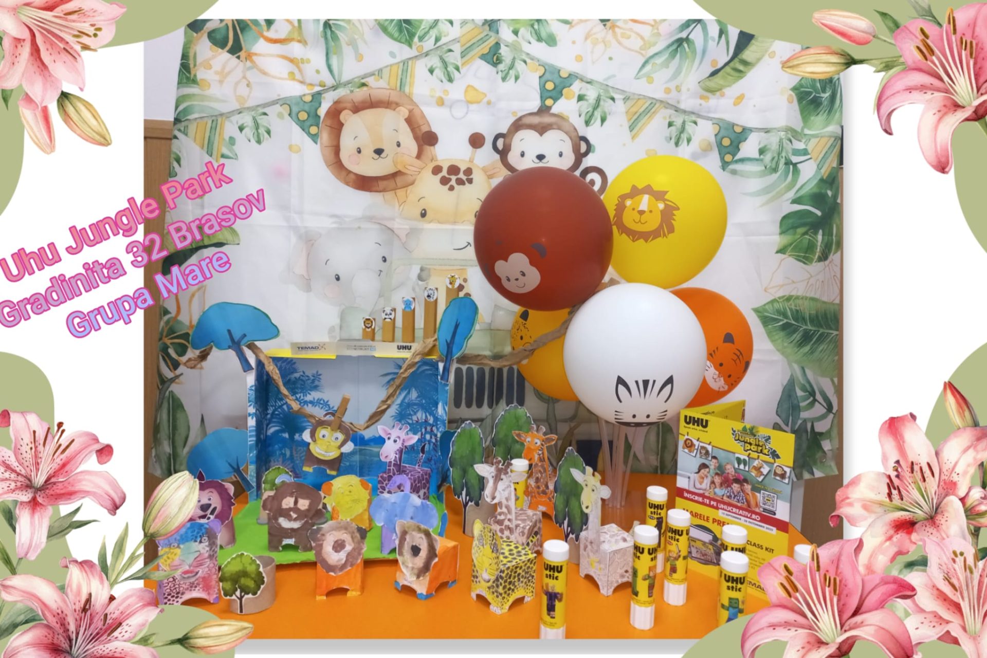 Grupa Prietenii girafei Ola si Jungle-ul Park UHU