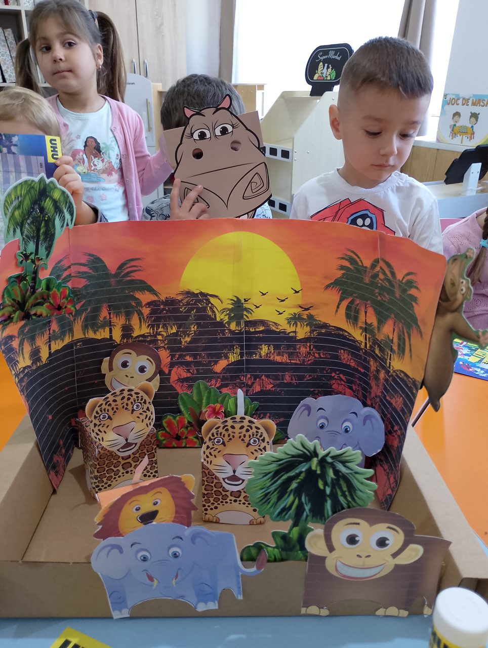 Safari la grupa mica