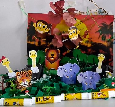 Fluturasii si animalutele din jungla