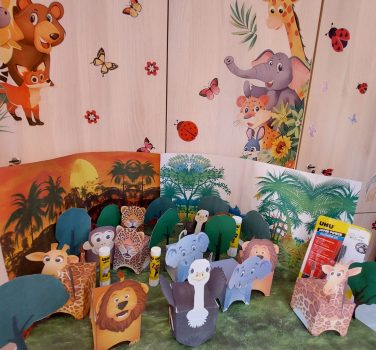 BUBURUZELE DESCOPERĂ UHU JUNGLE PARK