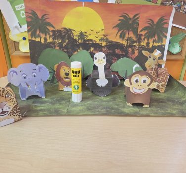 Bucurie în junglă!