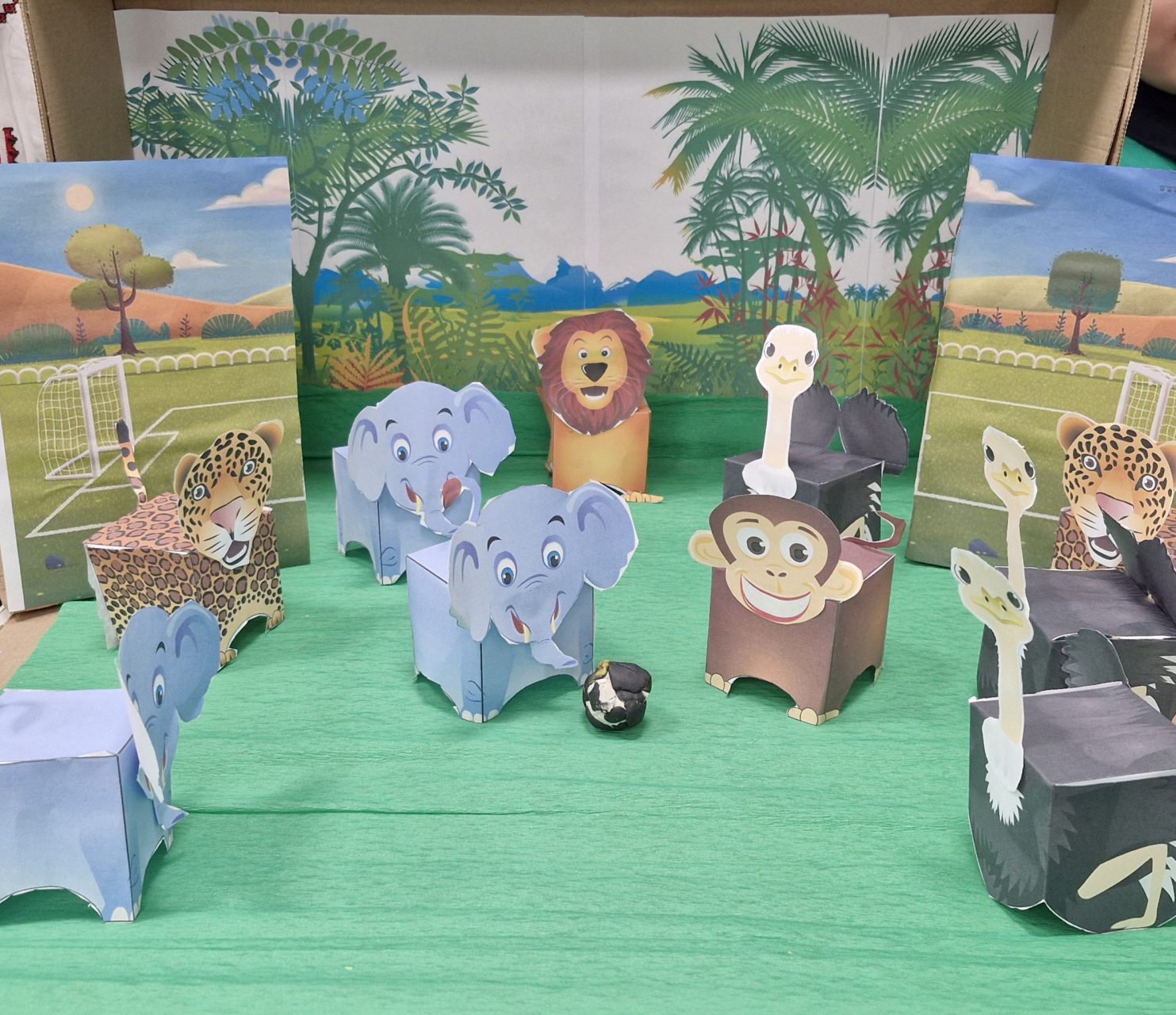 La fotbal în savană