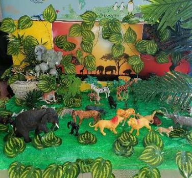 DIORAMA “JUNGLE PARK” A EXPLORATORILOR ISTEȚI