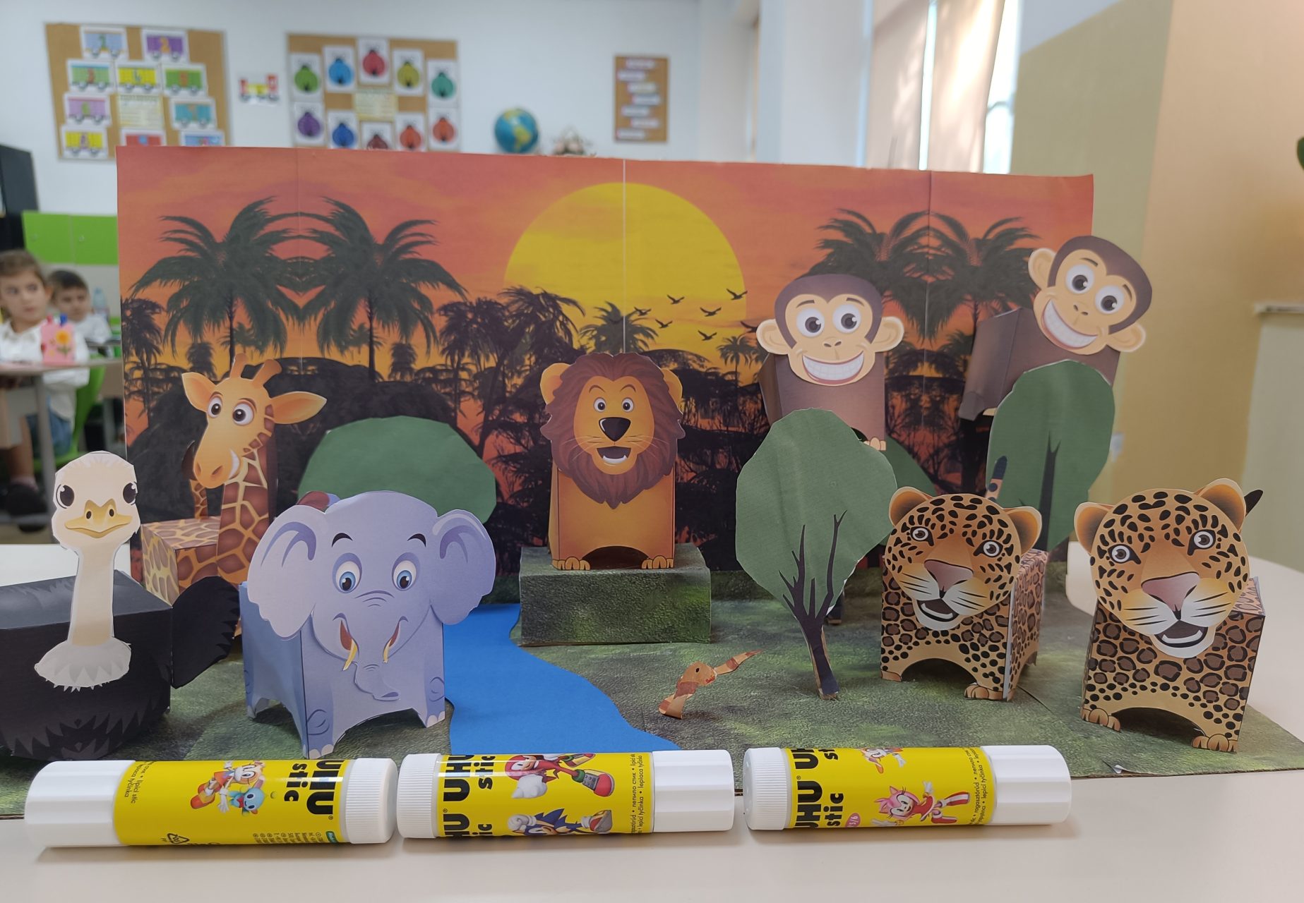 Asfințit în junglă