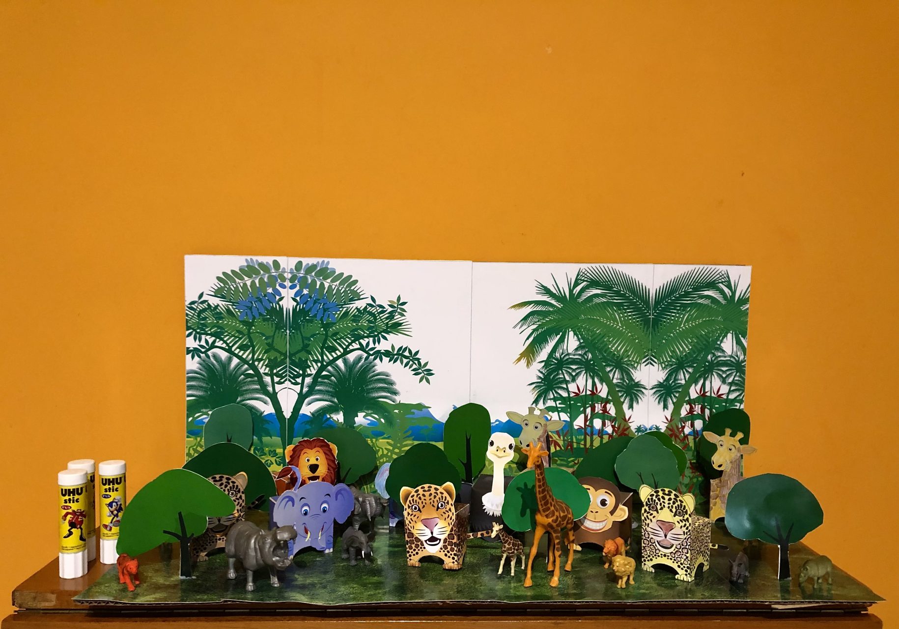 Pe culmi în junglă