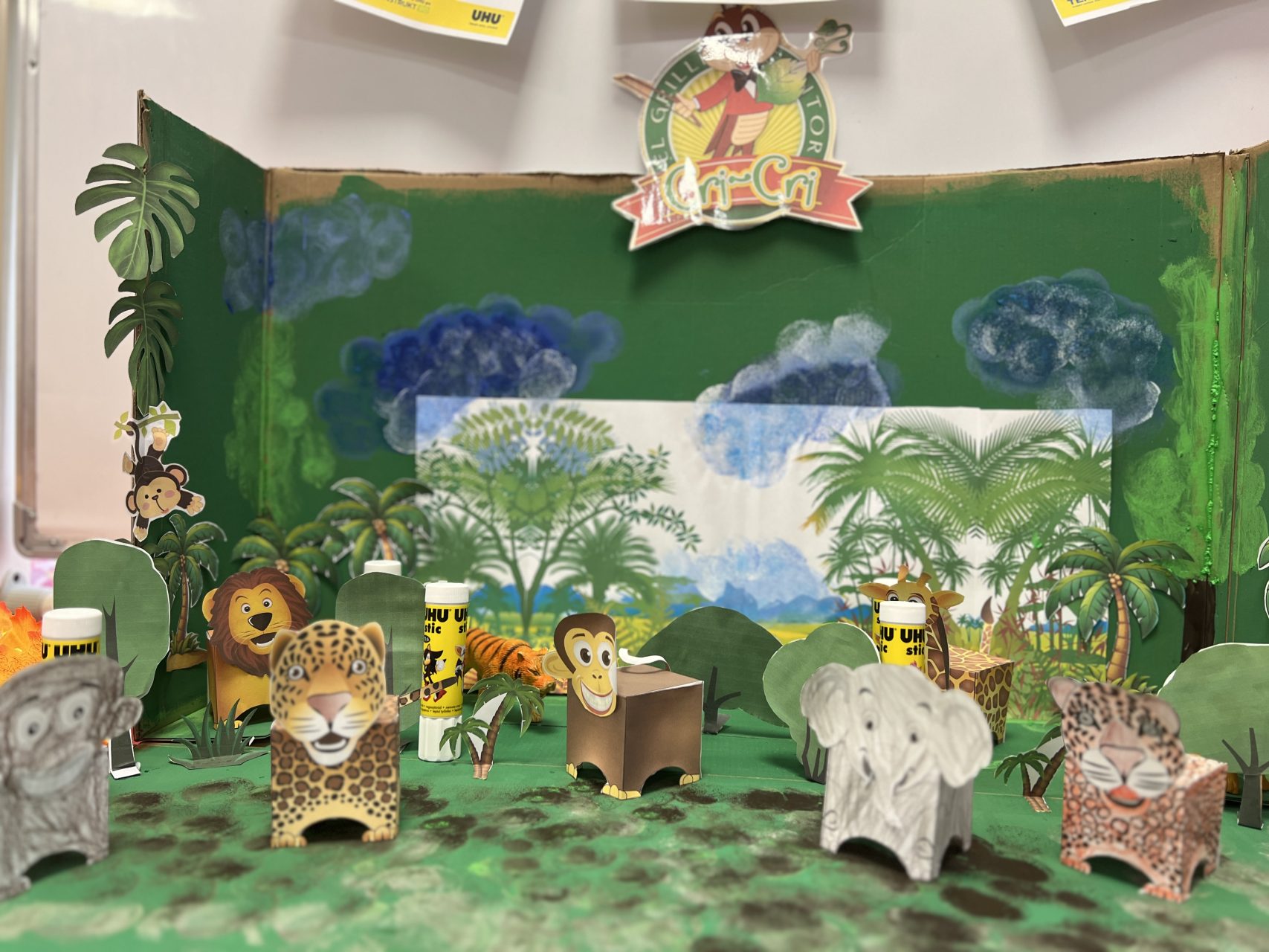 Greierașii în junglă