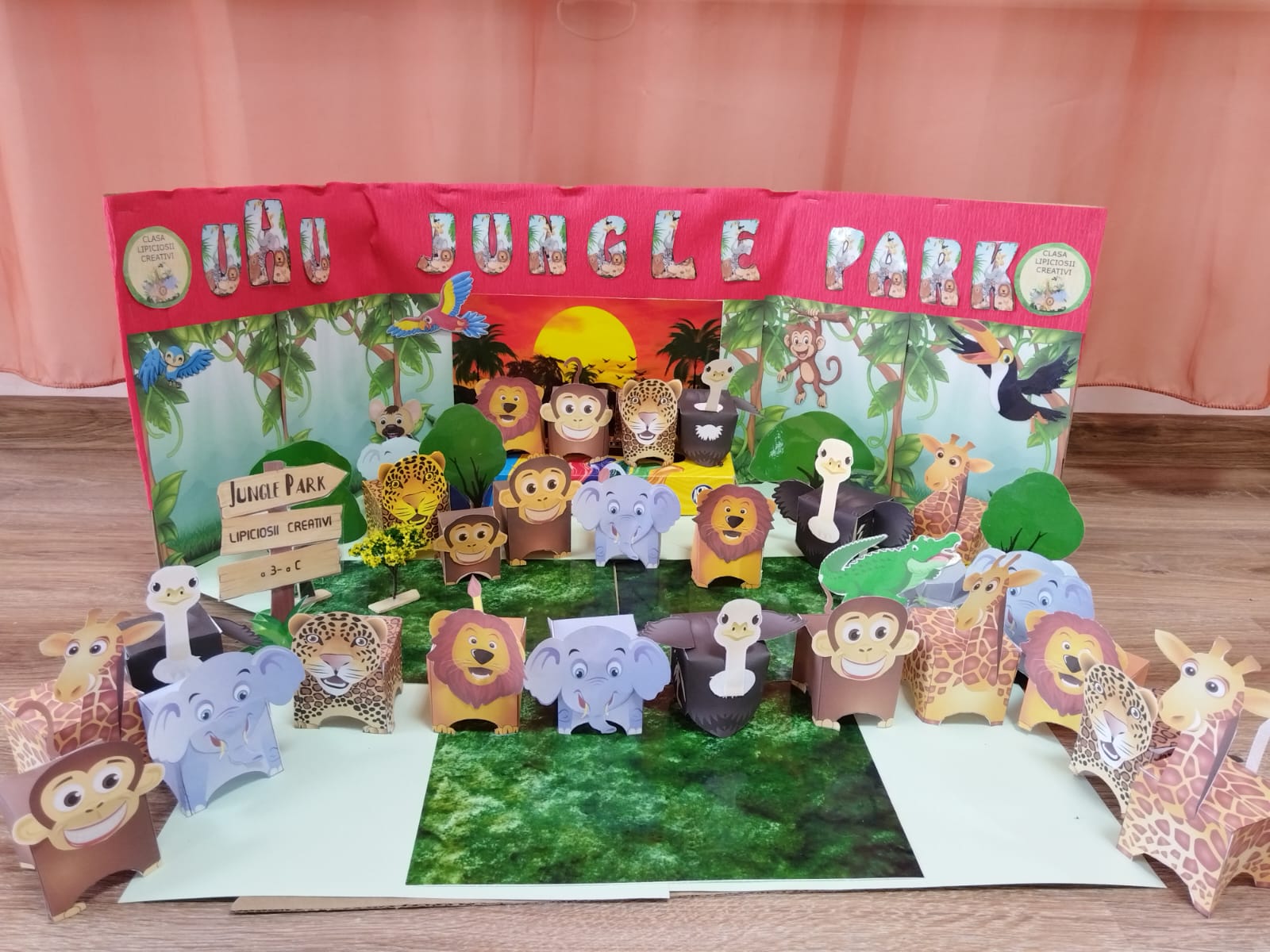 Peisaj Tropical La Răsărit