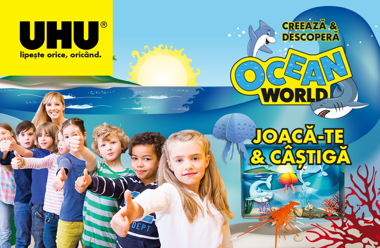 Concurs Creează și descoperă UHU Ocean World