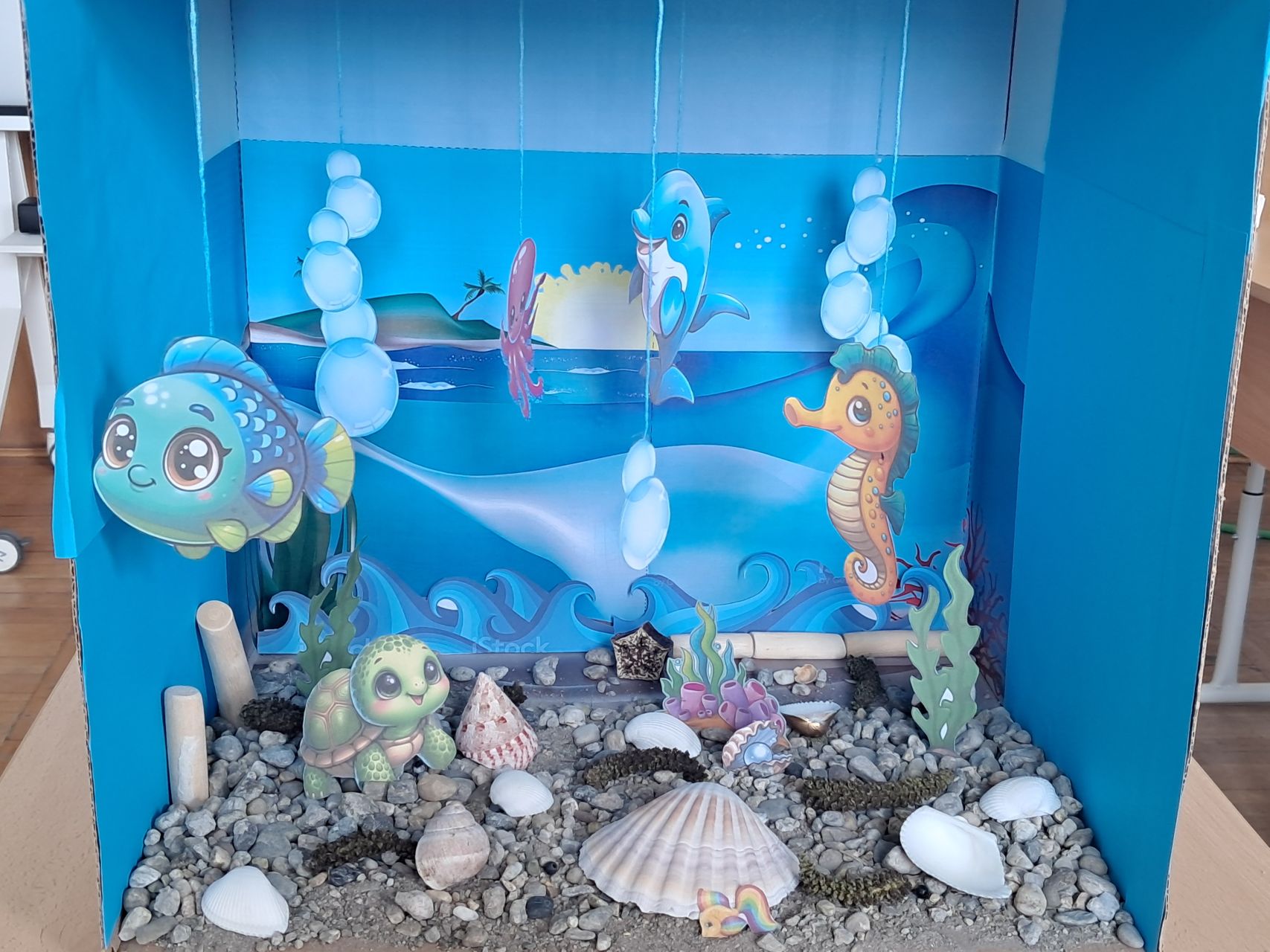 Magica lume subacvatică