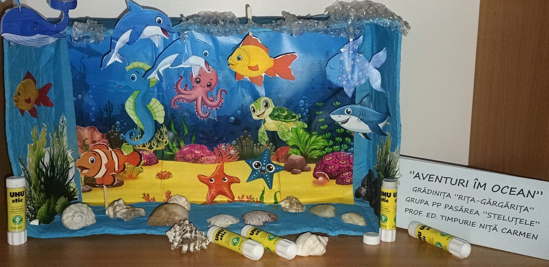 ”Aventuri în ocean”