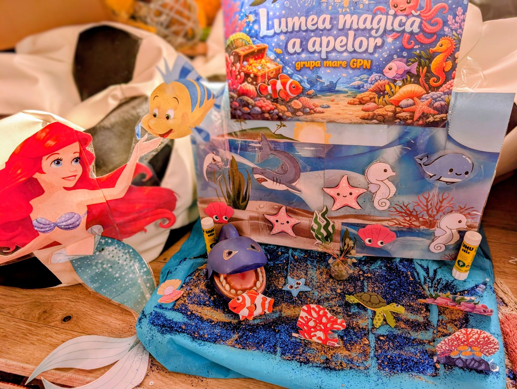 Lumea magică a apelor 🐳🐬🐟🦈🦞🤿