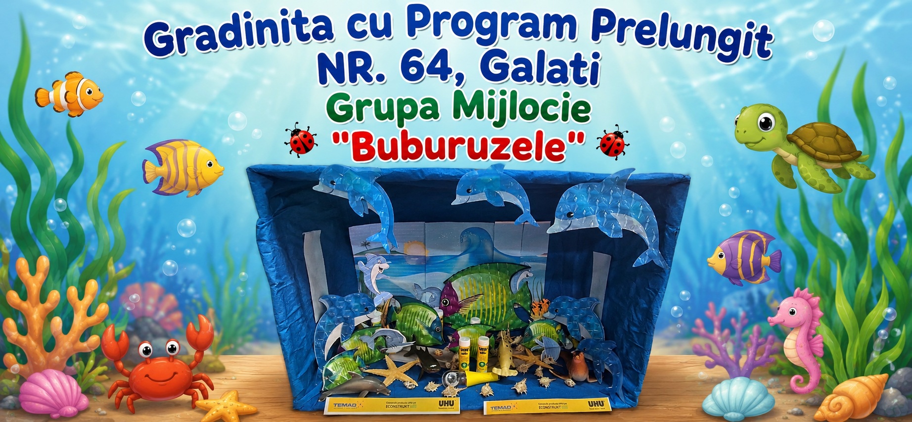 Printre viețuitoarele marine