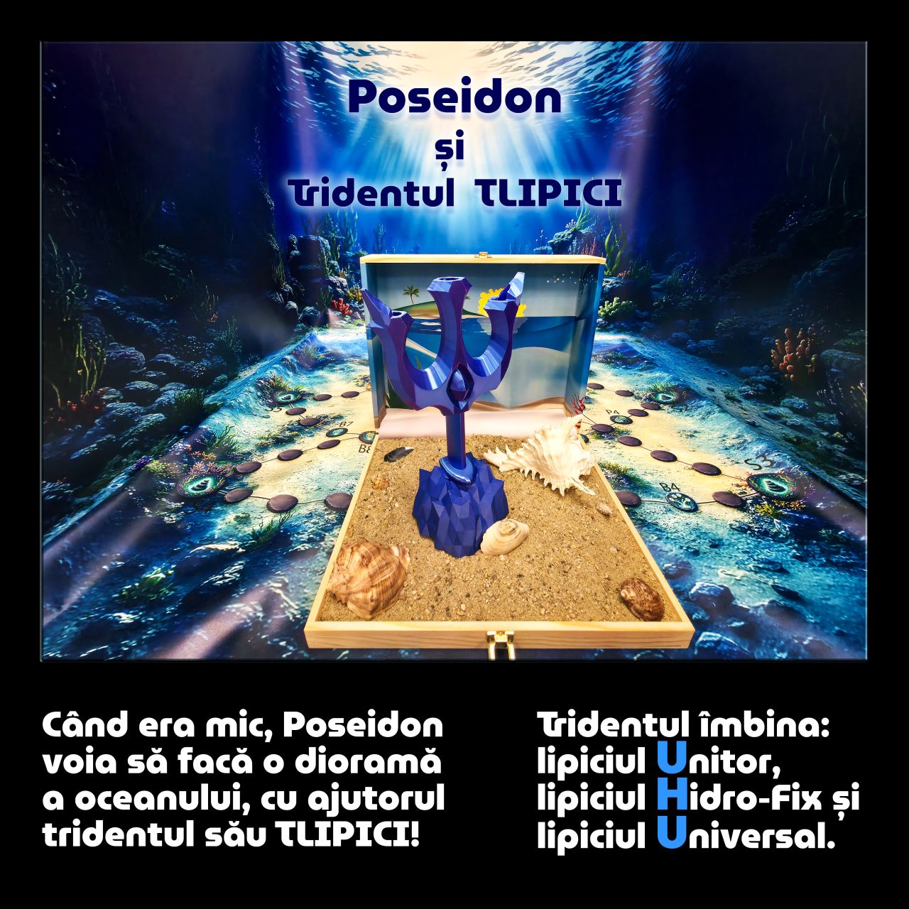 Poseidon și Tridentul Tlipici