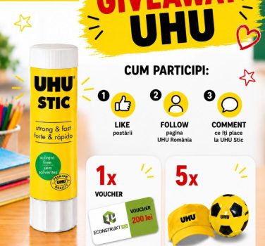 GIVEAWAY UHU – Concurs Instagram